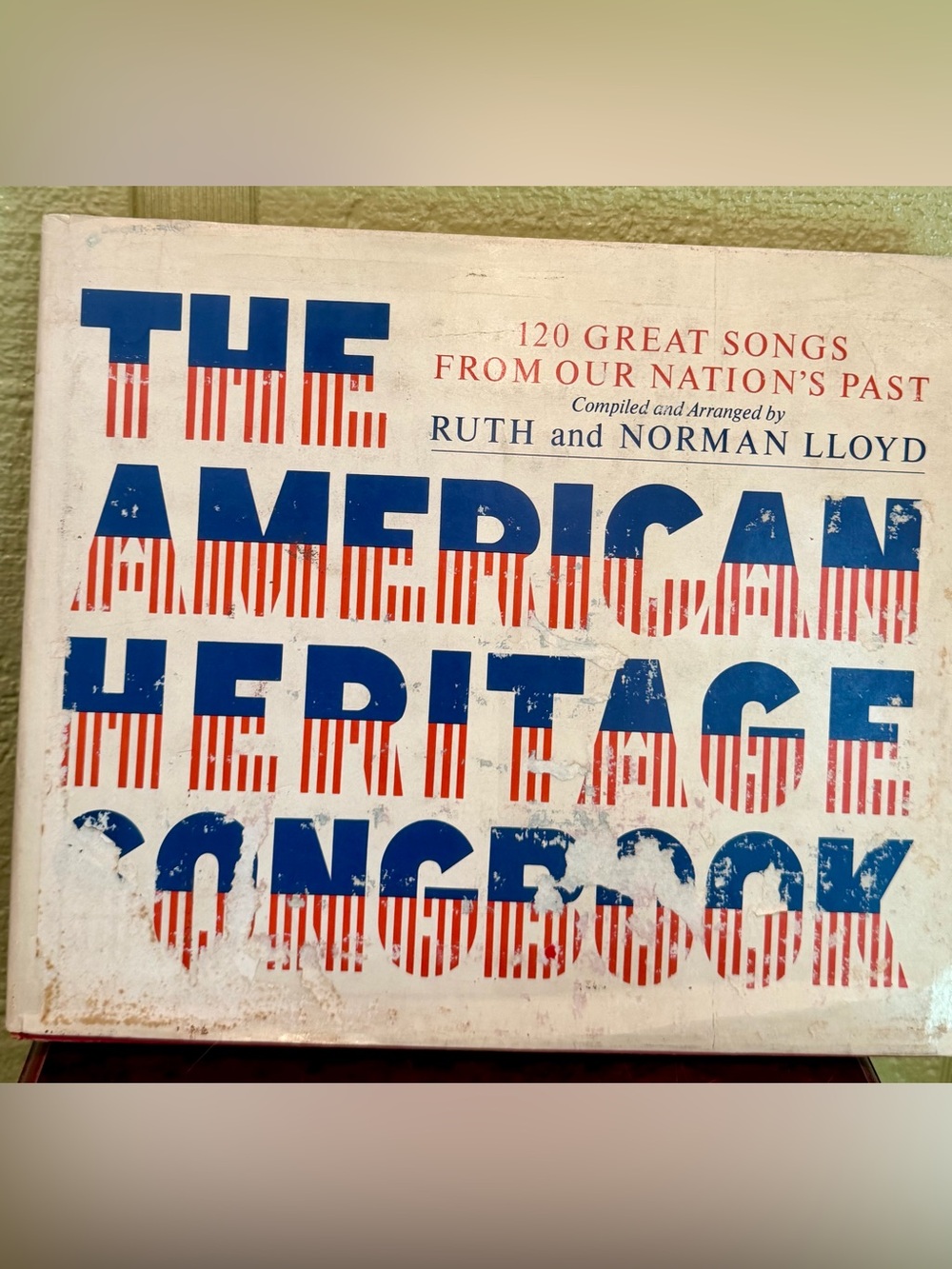 1969 The American Heritage Songbook Ruth & Norman Lloyd Hardcover Dust Jacket